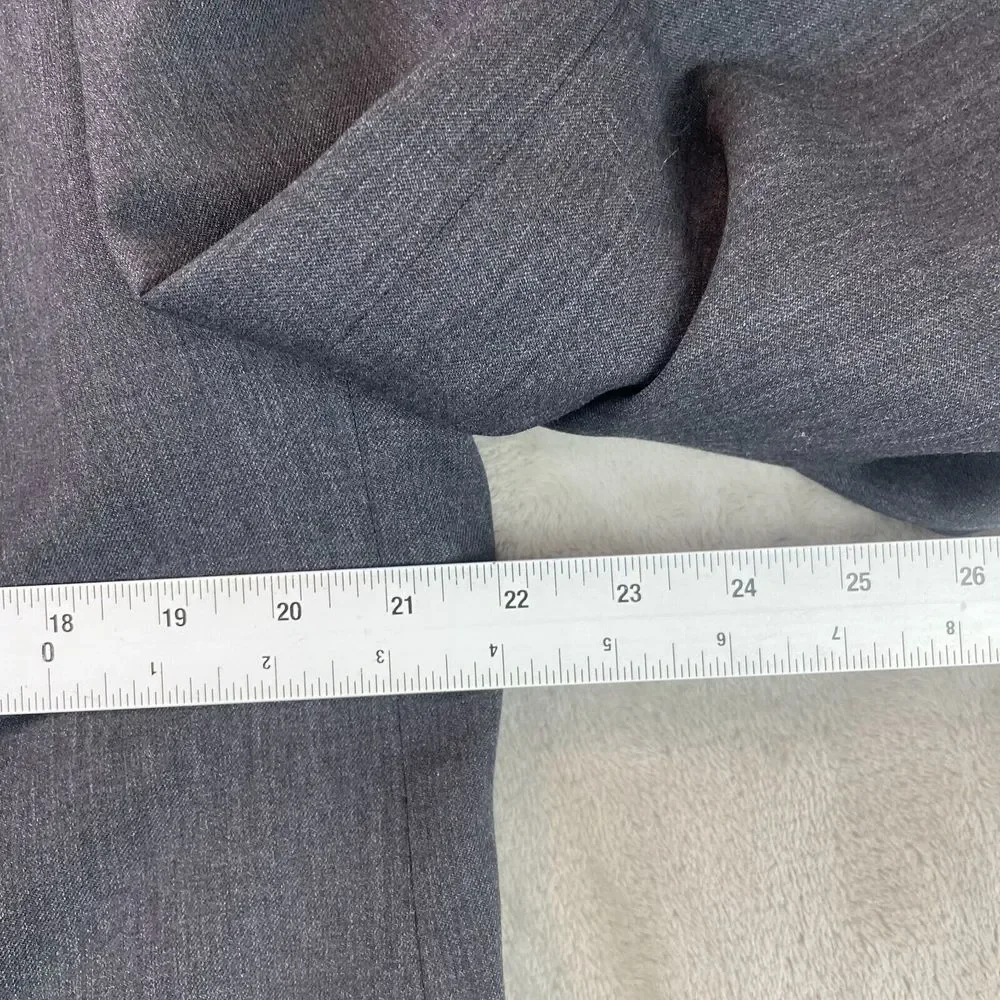 BANANA REPUBLIC Blazer Sport Coat Mens 44R‎ Gray Wool Three Button Jacket Modern